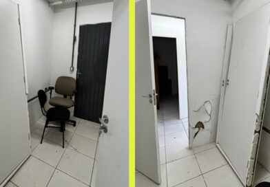 UGEIRM avisou: permanência de presos provoca destruição na 3ª DPPA