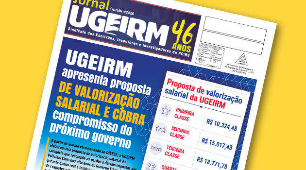 O novo Jornal da UGEIRM já está nas ruas e nas redes